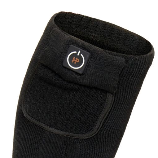 Heated ski socks - HeatPerformance - close up