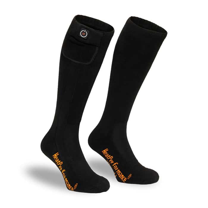 Heated ski socks - HeatPerformance