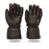 Electric heated skiing glove - leather