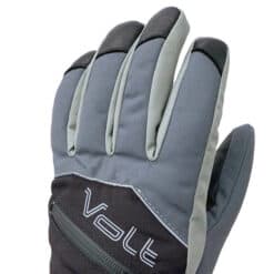 heated ski gloves women detail