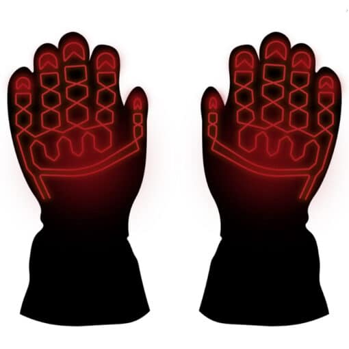 heated ski gloves women warmth