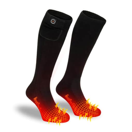 heated socks wintersport