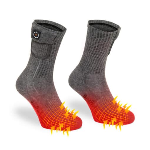 heated socks - thin and short