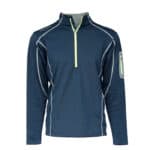 Heated thermal pullover - navy blue | Volt